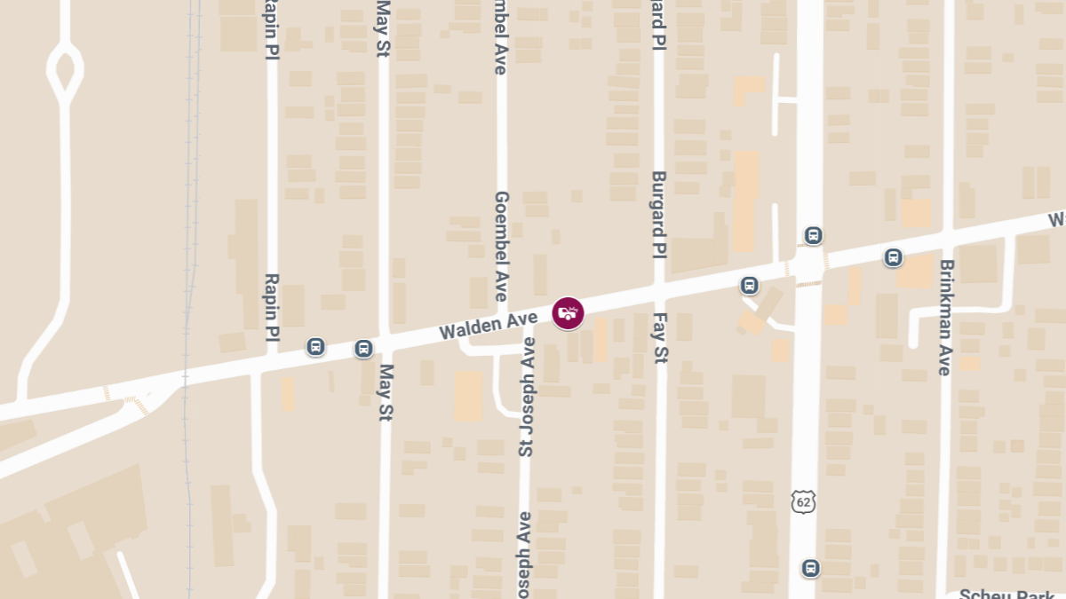 Crash with Injuries at Goemble Ave & Walden Al