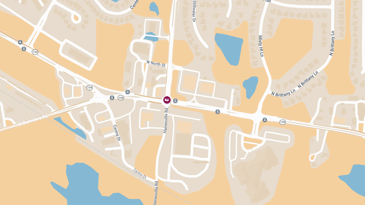 Crash with Injuries at Hainesville Rd and Belvidere Rd