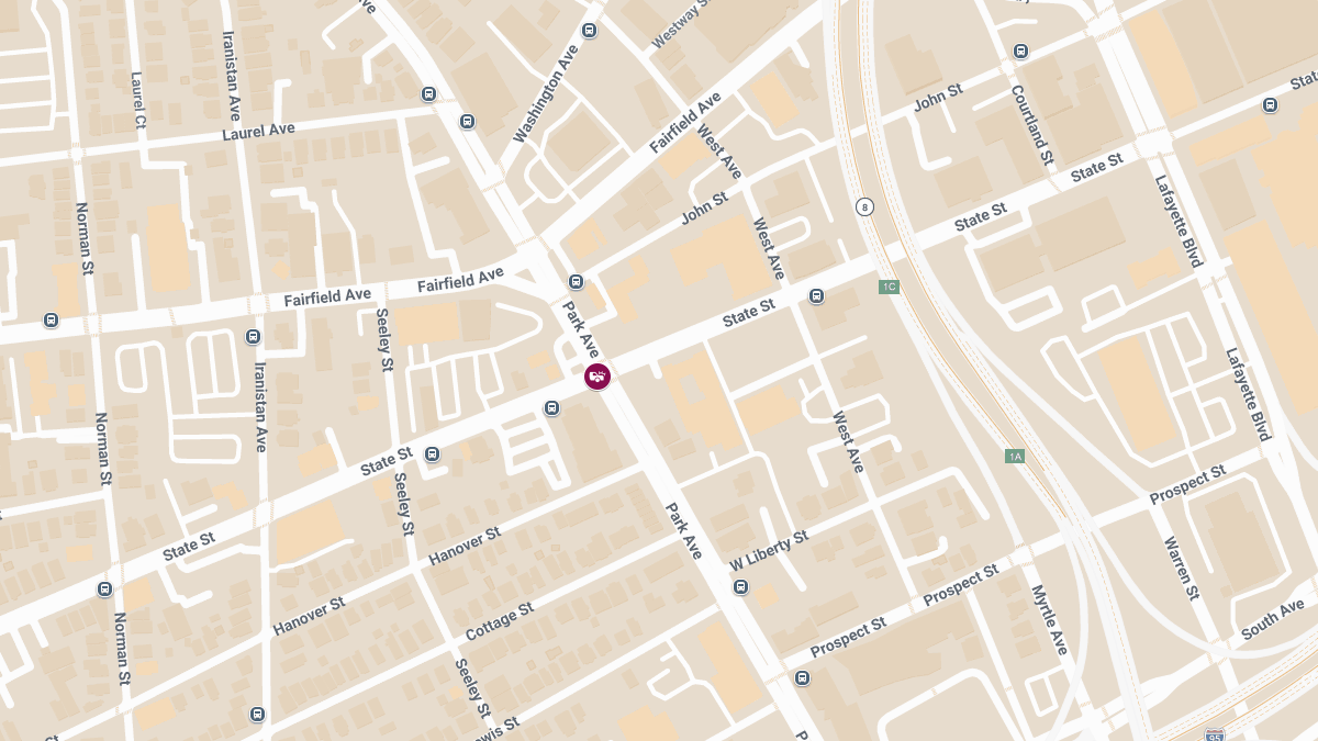 Crash with Injuries at Park Ave and State St