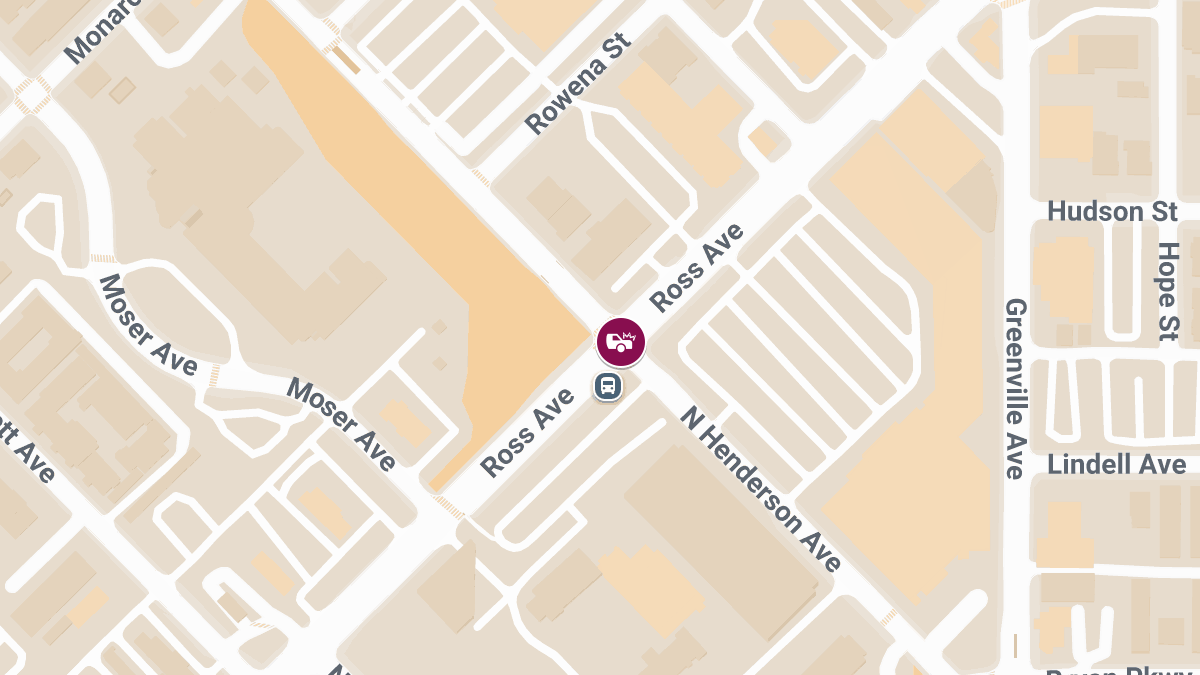 Crash with Injuries at Ross Ave & N Henderson Ave