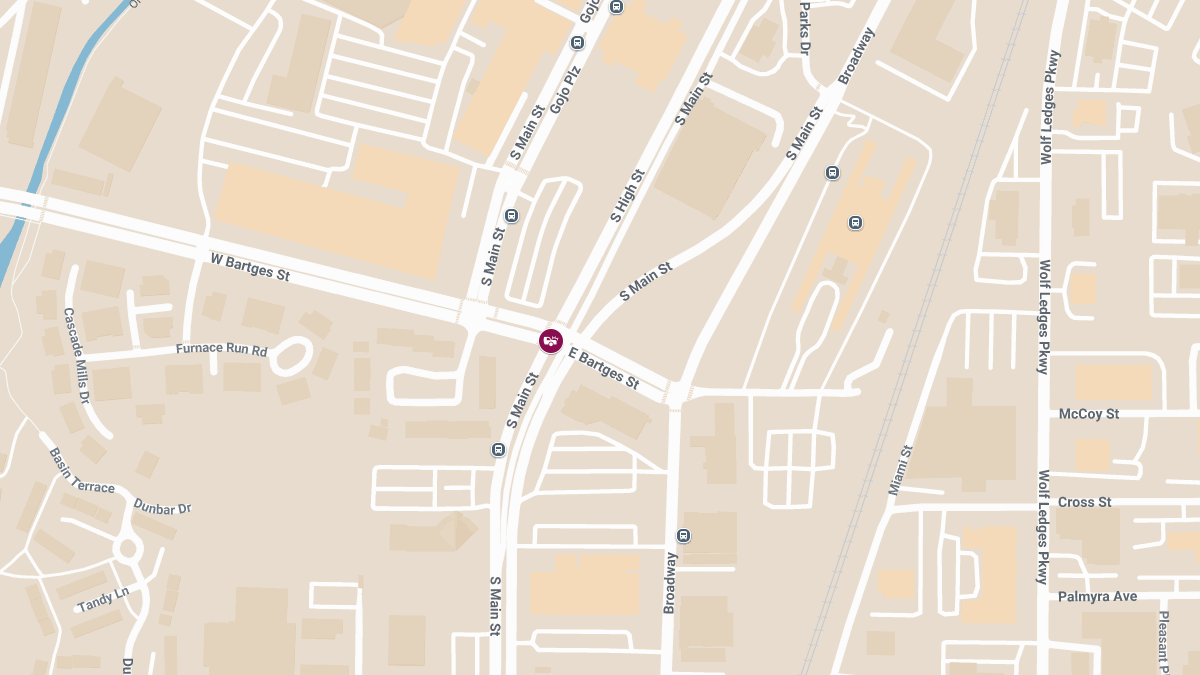 Crash with Injuries at S Main St and E Bartges St