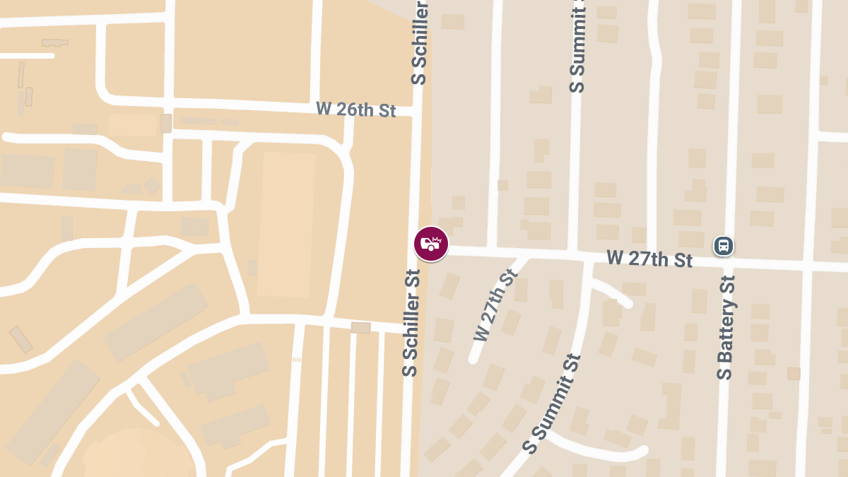 Crash with Injuries at S Schiller & W 27th St
