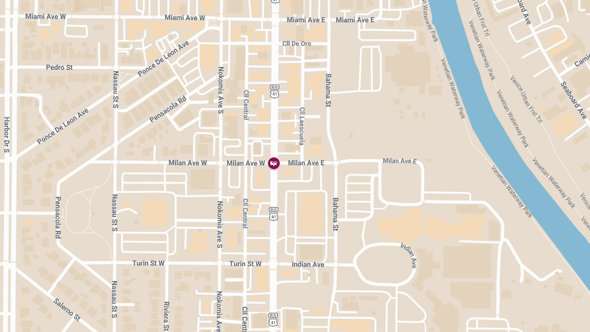 Crash with Injuries at S Tamiami Trl & Milan Ave W