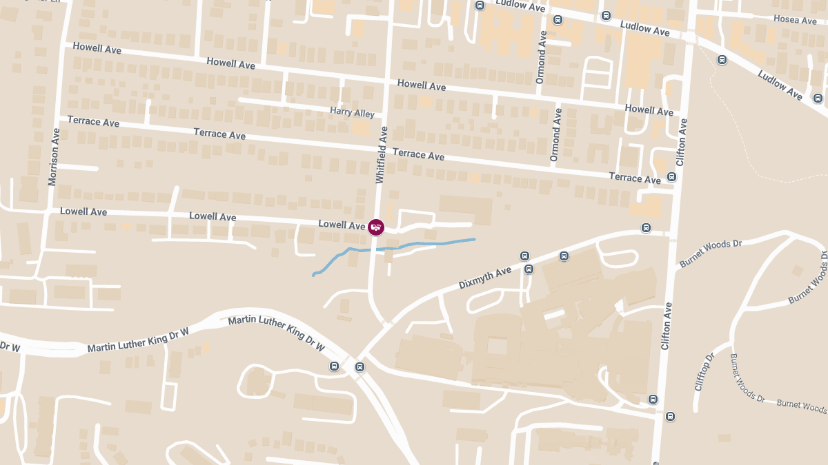 Crash with Injuries at Whitfield Ave & Lowell Ave