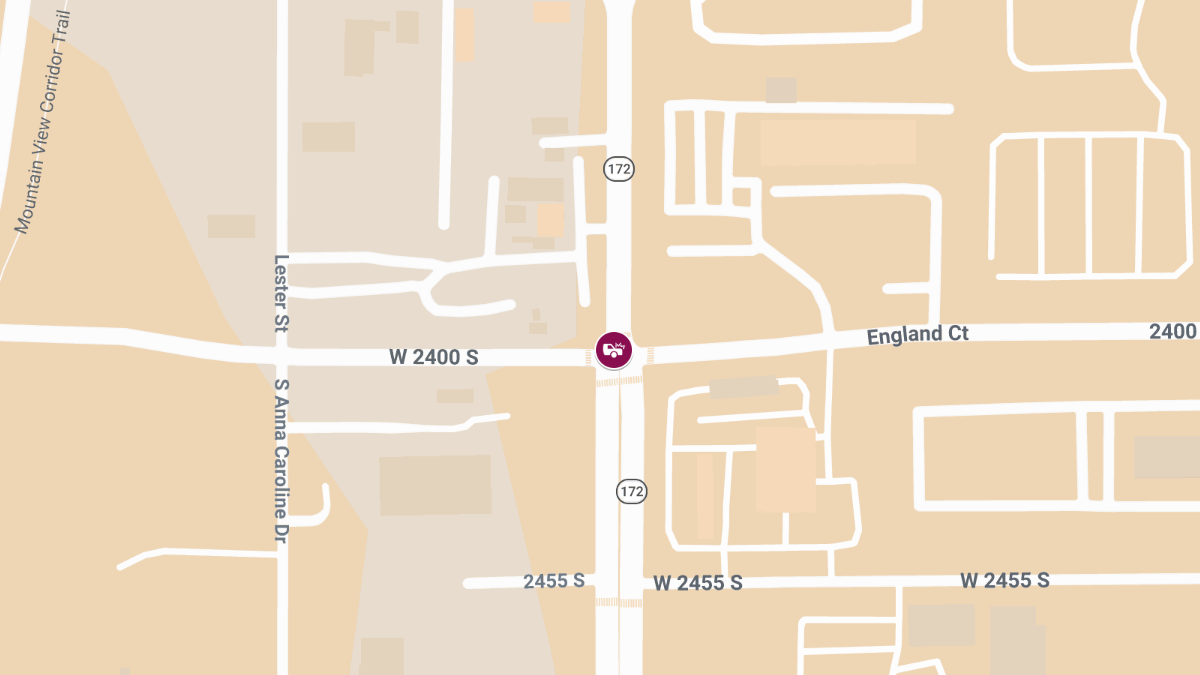 Crash with Injuries on 2400 S & 5600 W