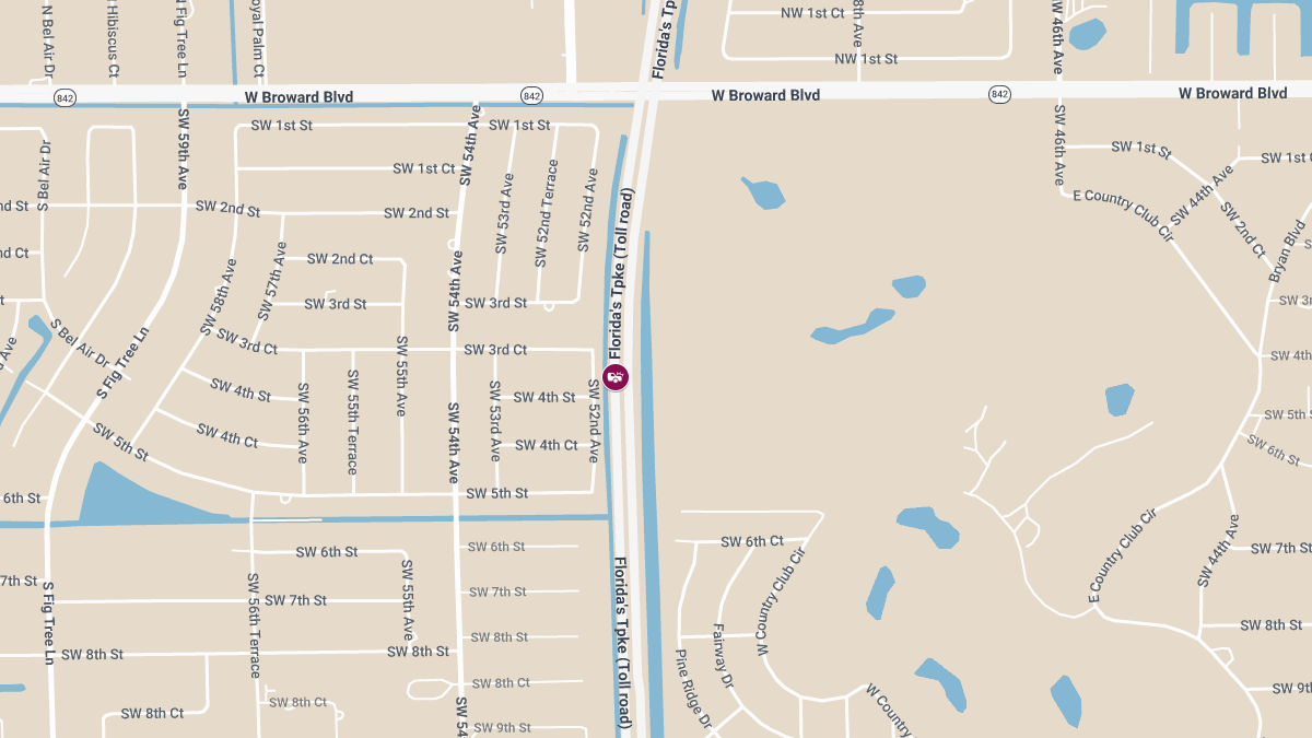 Crash with Injuries on Florida’s Tpke SB Near MM58