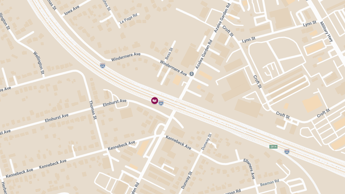 Crash with Injuries on I-64 WB at Exit 14B