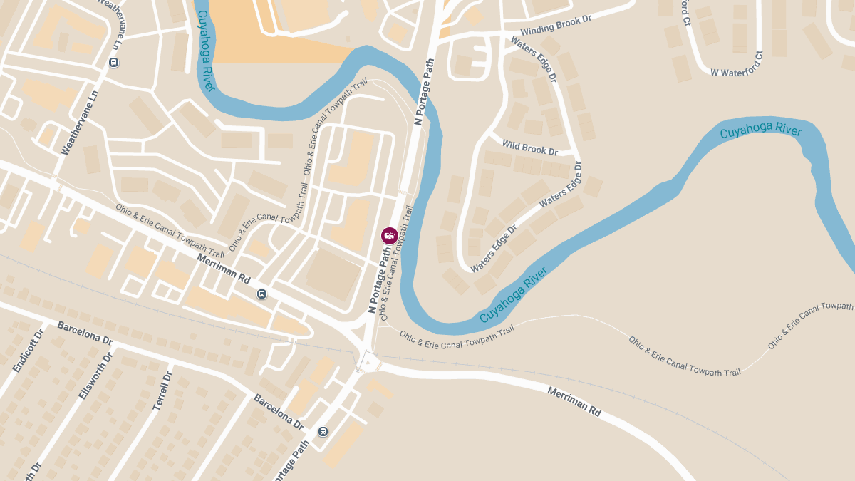 Crash with Injuries on N Portage Path near Merriman Rd