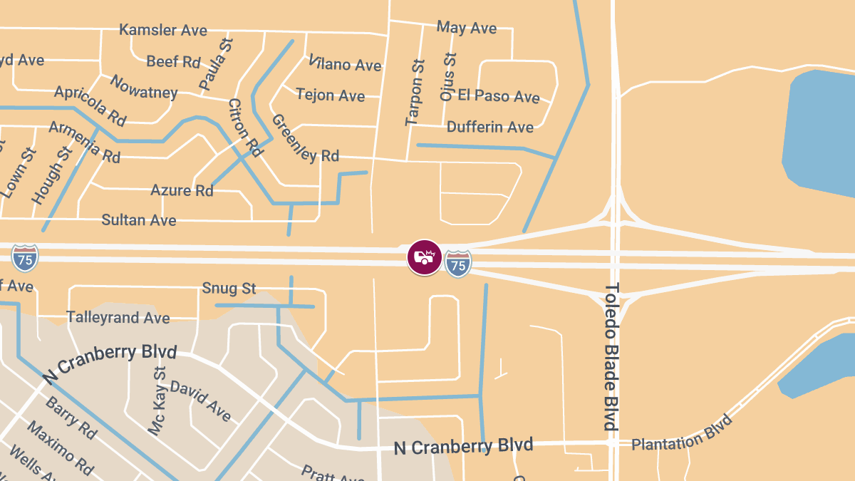 Crash with Injuries on S I-75 Near MM 177