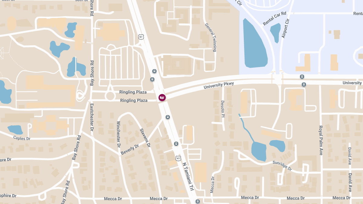 Crash with Injury at N Tamiami Trl & University Pkwy