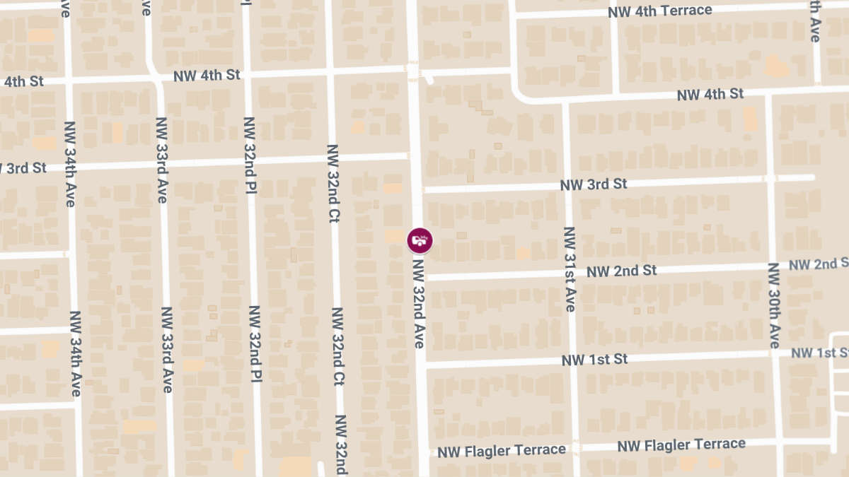 Elderly Woman Injured in Traffic Crash on NW 2nd St