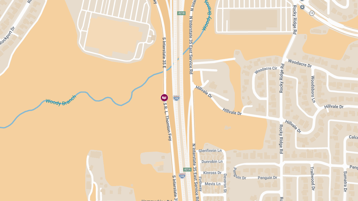 Emergency Crews Respond to Accident With Injuries at 5500 SRL Thornton Fwy