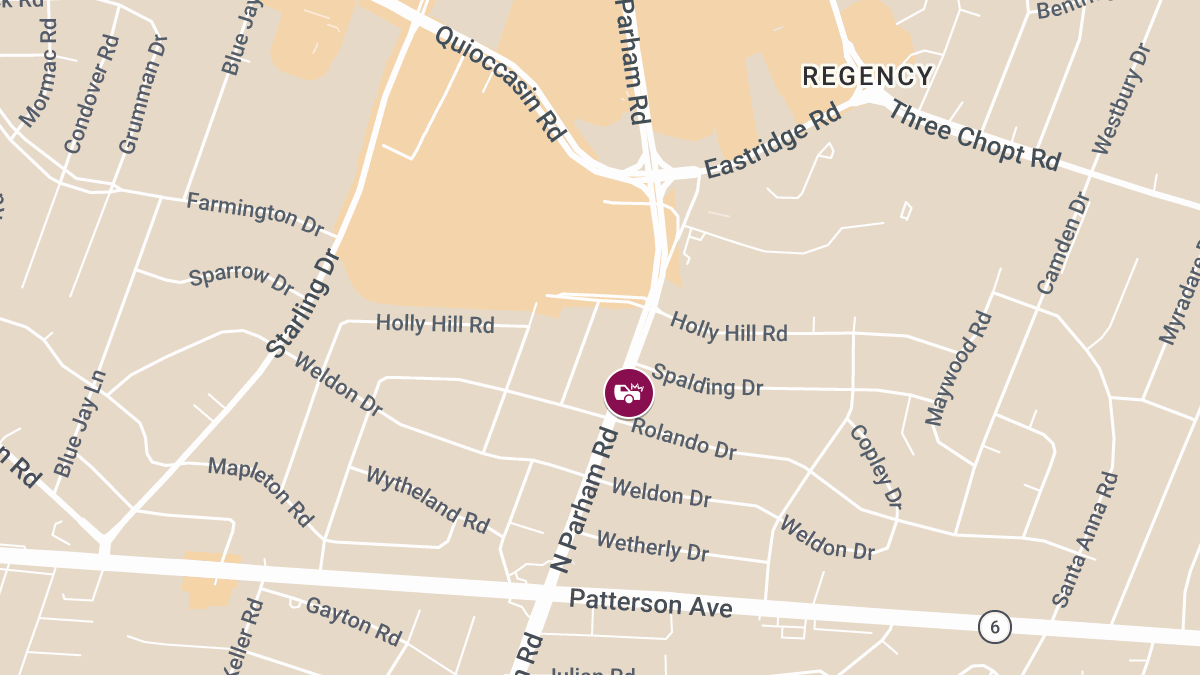 Emergency Crews Respond to Crash With Injuries on N Parham Rd