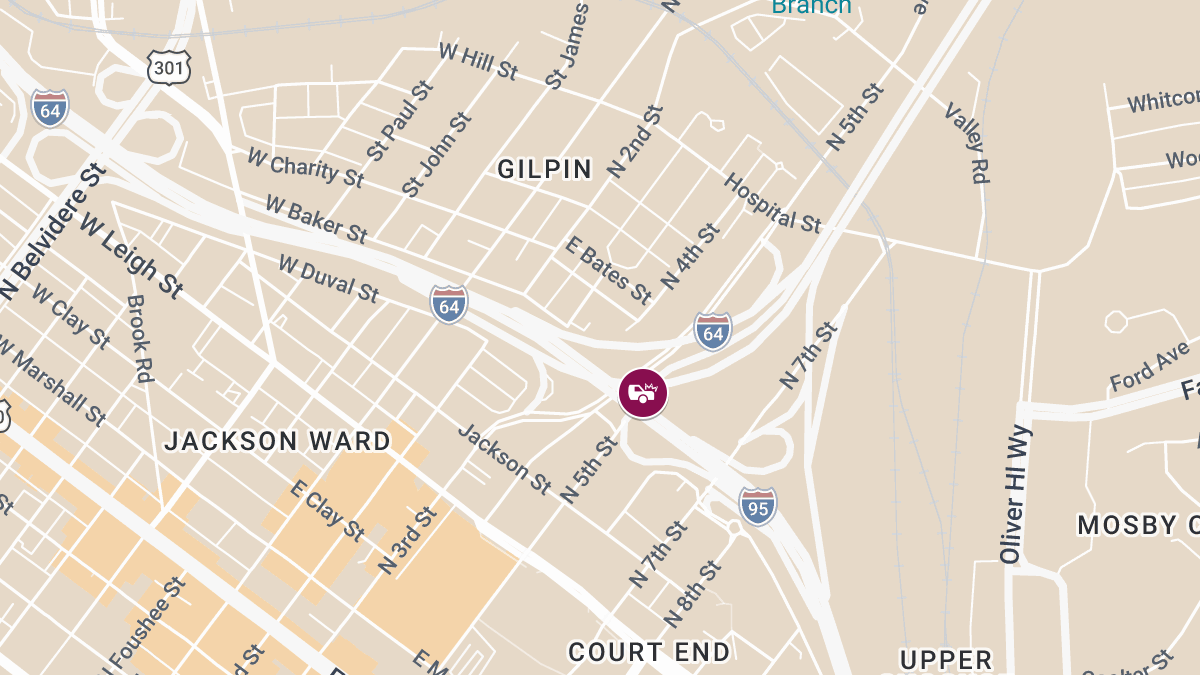 Emergency Crews Respond to Injury Accident near I-64/I-95