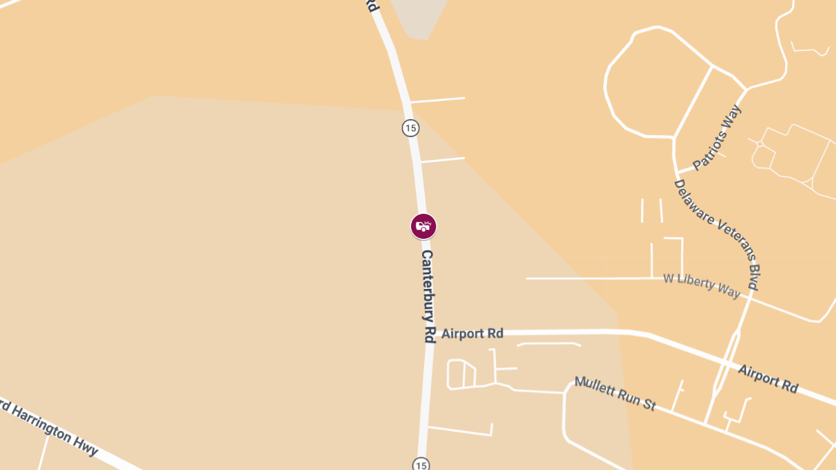 Entrapment Reported in Crash on Canterbury Rd