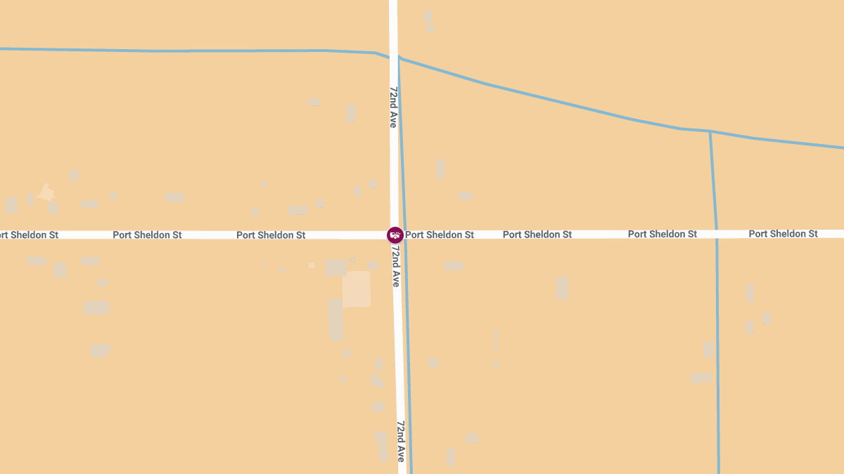 Fatal Accident at Port Sheldon St & 72nd Ave