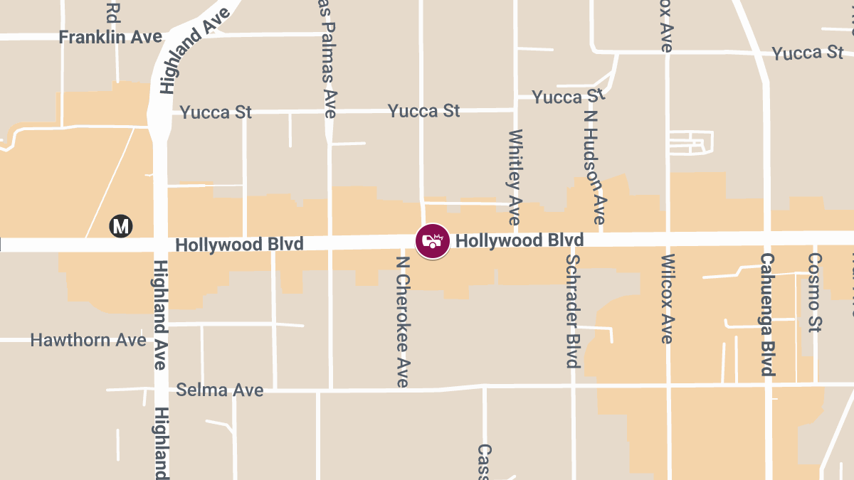 Fatal Collision on Hollywood Blvd