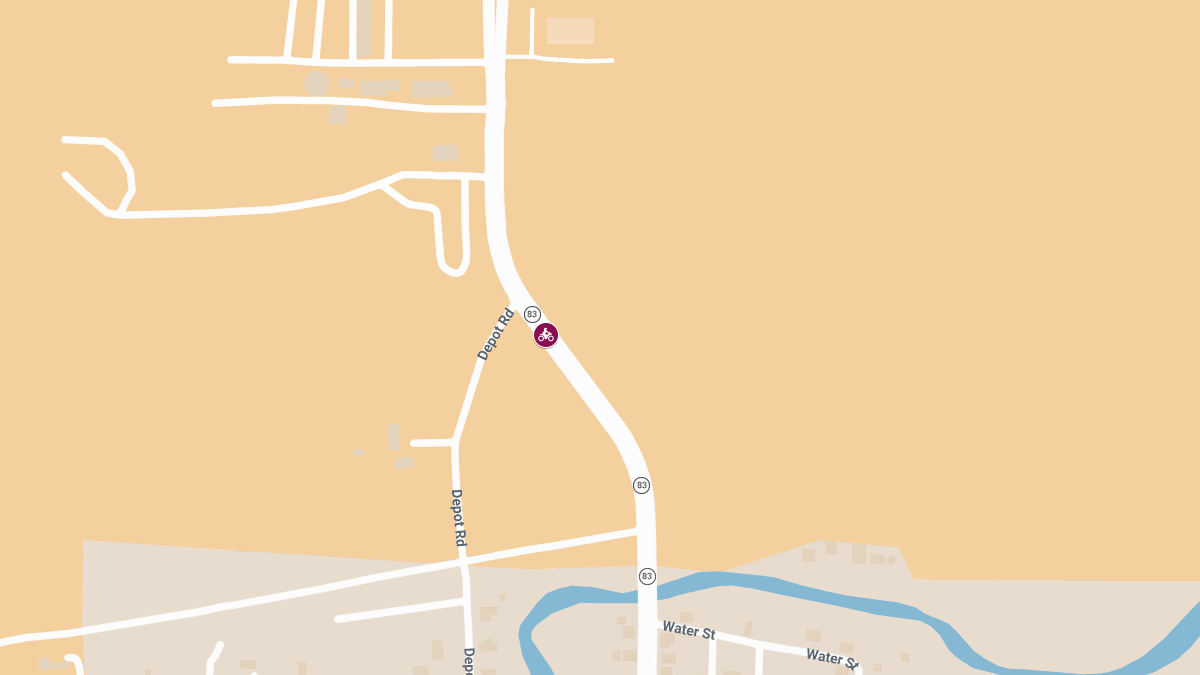 Fatal Motorcycle Crash on SR 83 Near Depot Rd