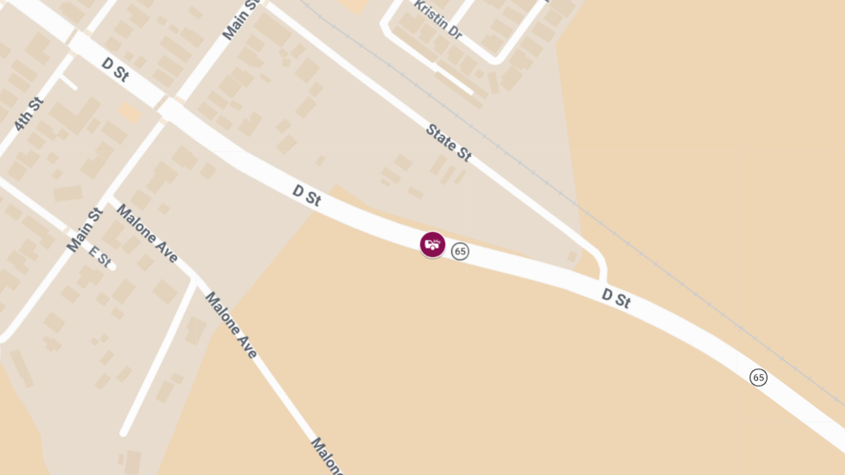 Fatal Train Collision on SR-65 at Dairy Road