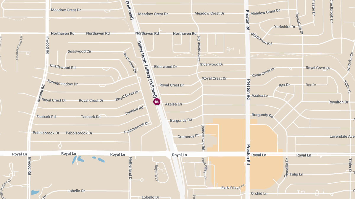Fatal Wrong-Way Crash on Dallas North Tollway near Royal Ln