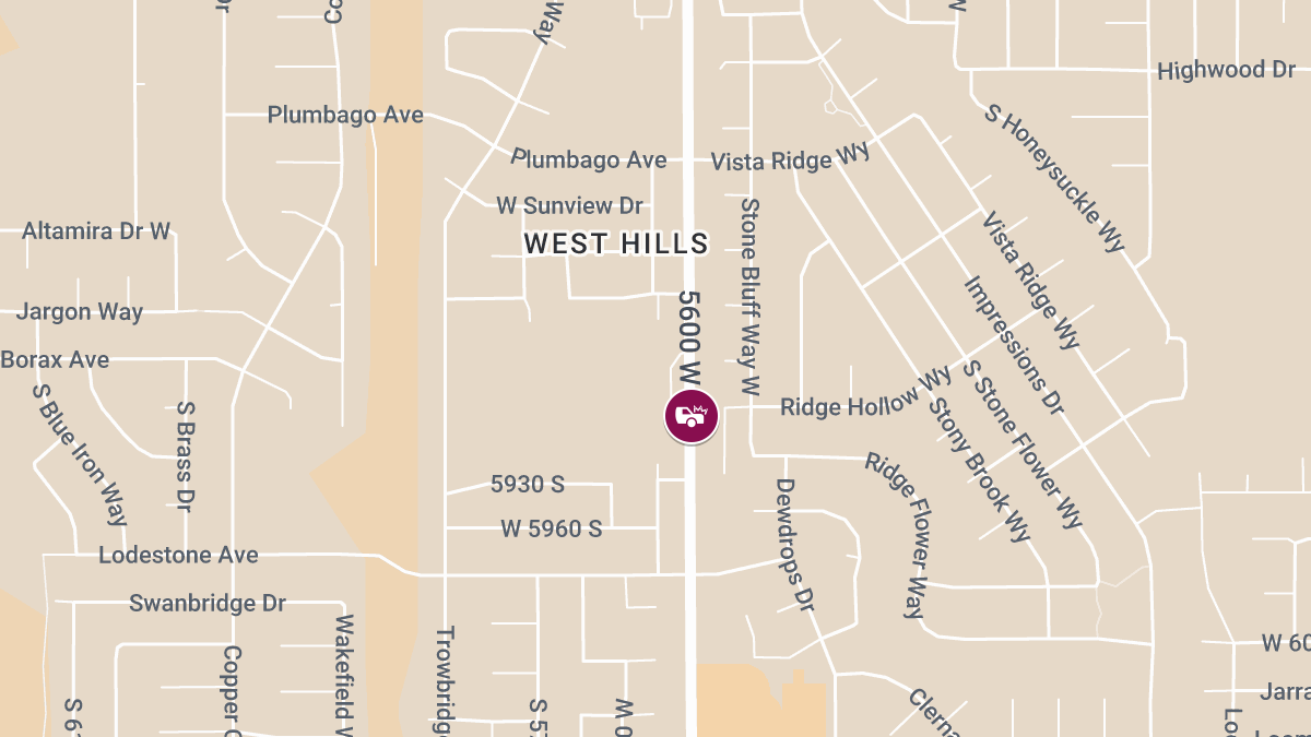 Four Injured in Two-Vehicle Crash at 5600 W & 5800 S