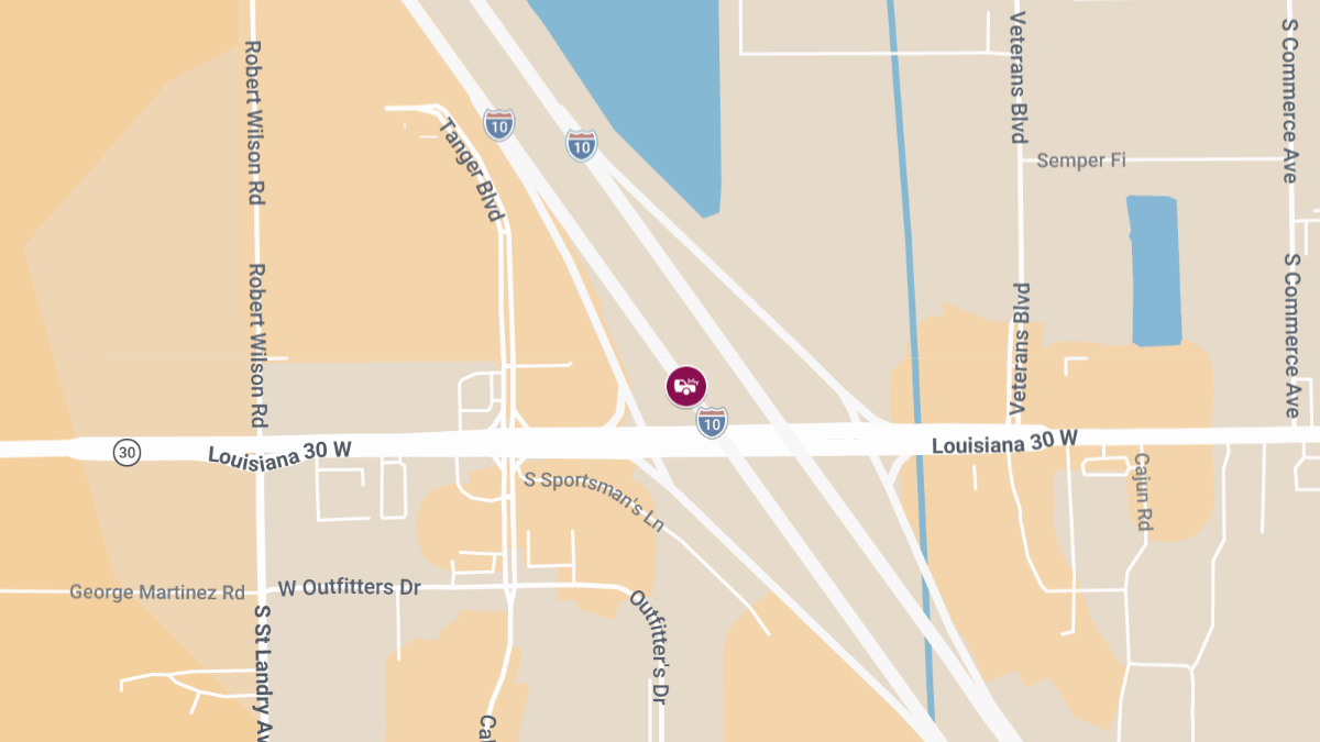 Multiple Injuries Reported in Crash on I-10 Westbound Between Hwy 44 and Hwy 30