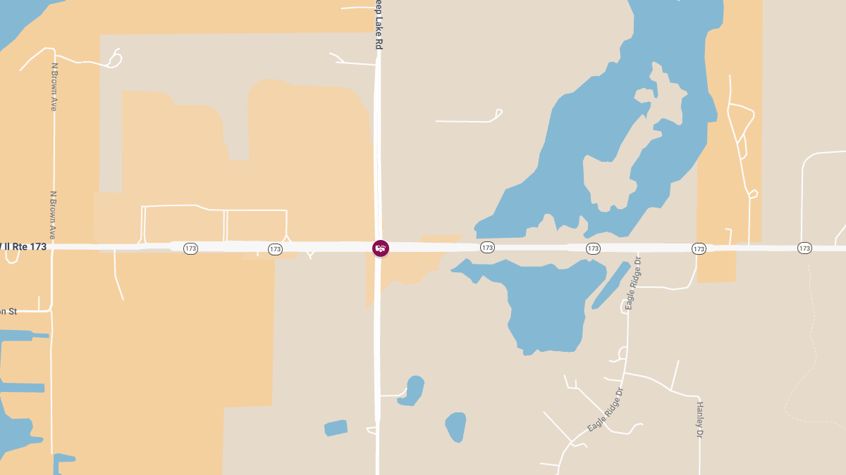 Head-On Crash With Injuries on Route 173 Near Deep Lake Rd