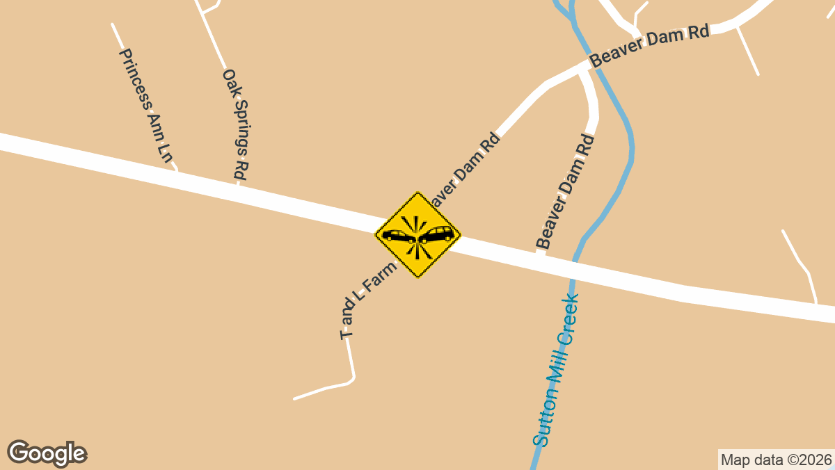 Highway 115 near Peachtree Cove