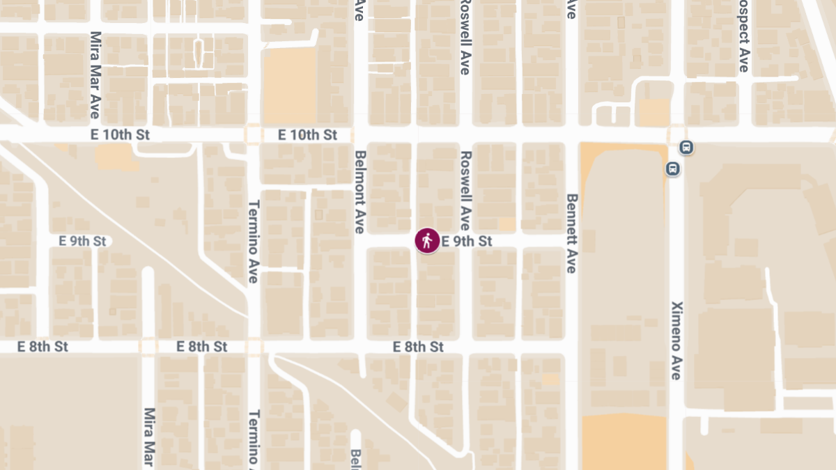 Hit-and-Run Accident Involving Pedestrian on E 9th St