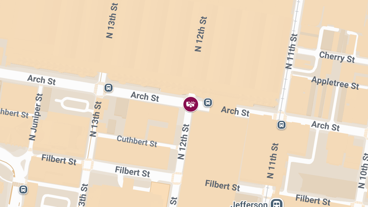 Hit-and-Run Accident on Arch St at N 12th St Causes Injuries