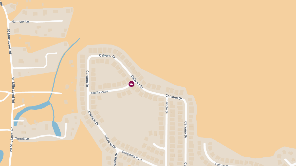 Hit and Run Crash With Injuries at Calvano Dr and Sicilia Pass