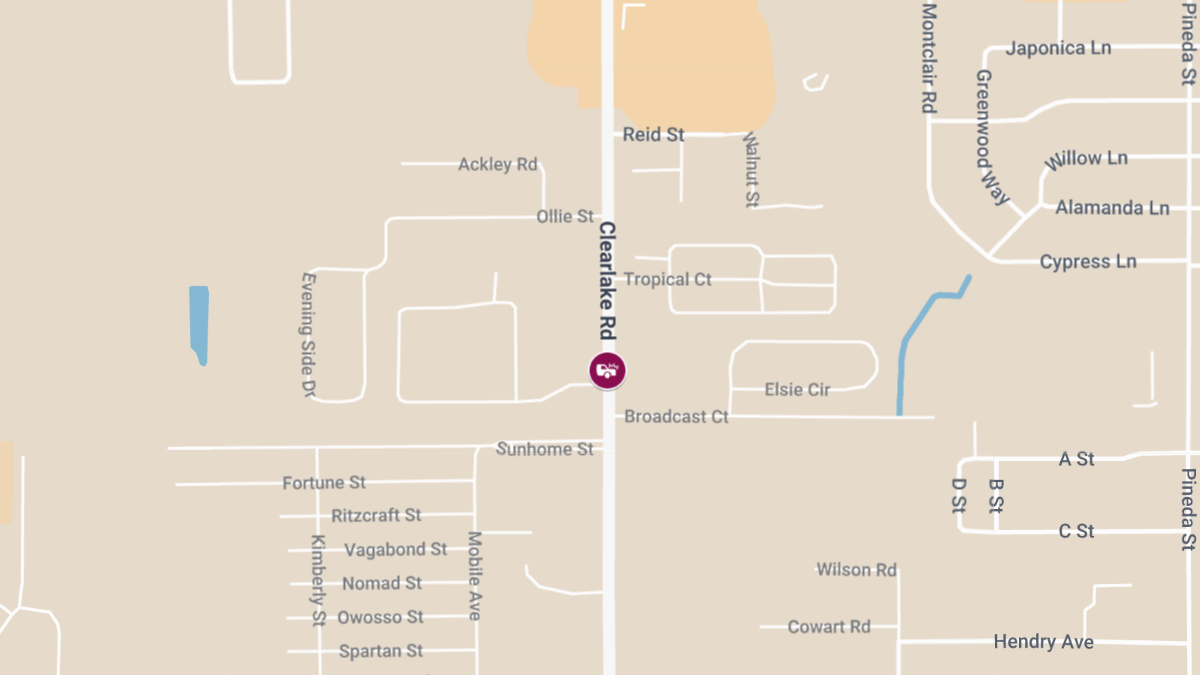 Hit-and-Run Crash With Injuries on 685 Clearlake Rd