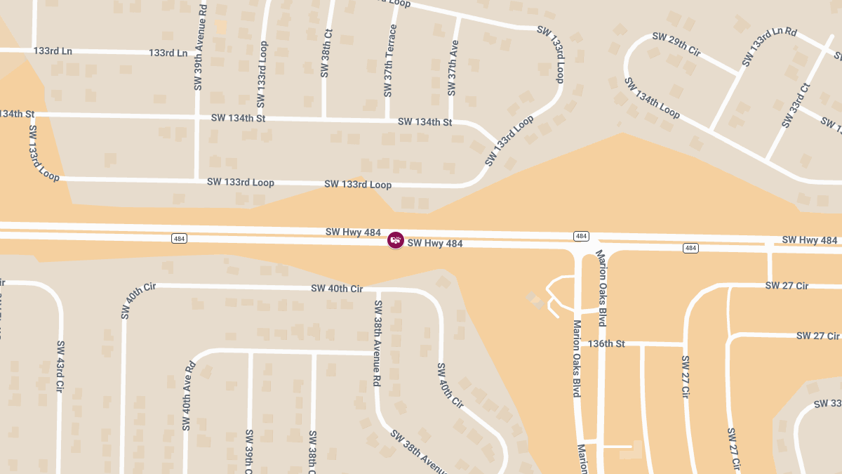 Hit-and-Run Crash With Injuries on CR-484 Near Marion Oaks Blvd