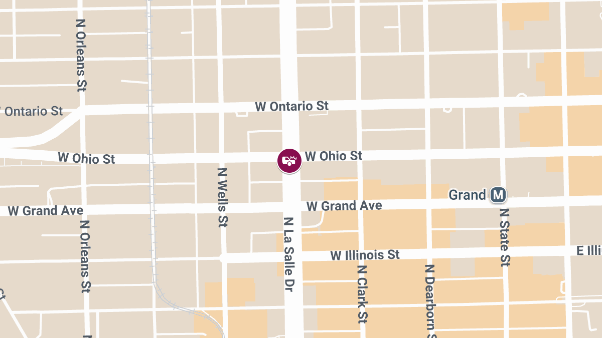 Hit-and-Run Crash with Injuries Near Ohio and LaSalle