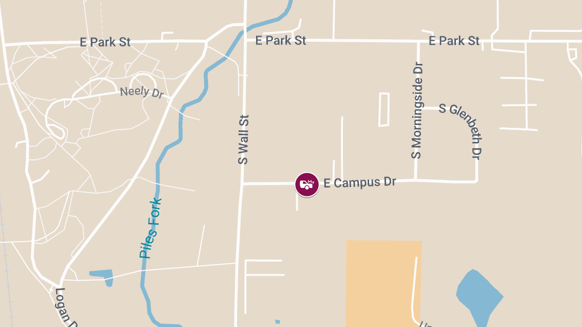 Hit-and-Run Crash with Injuries on E Campus Dr