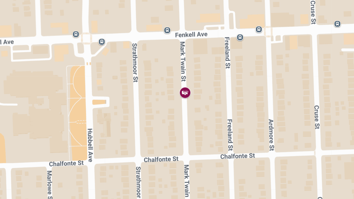 Hit-and-Run Injury Crash on Mark Twain St