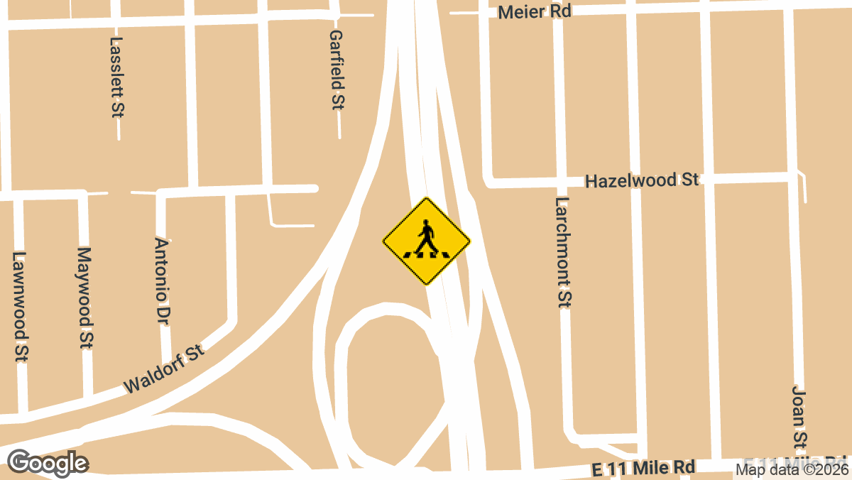 I-94 Near Shady Ln Pedestrian Bridge