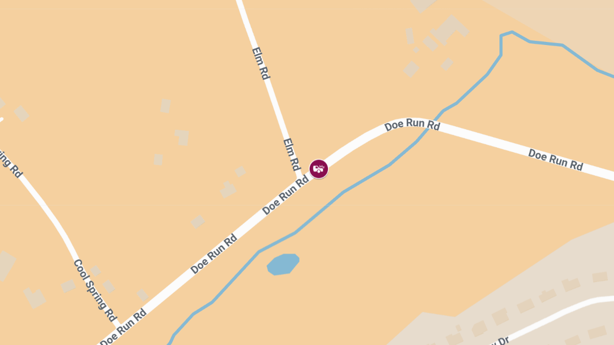 Injuries Confirmed Following Accident at Doe Run Rd & Elm Rd