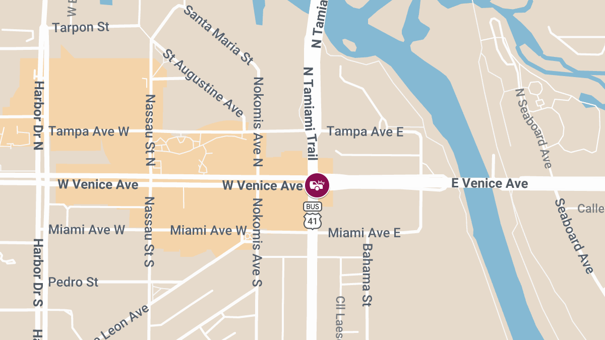 Injuries Confirmed Following Accident at E Venice Ave & US 41