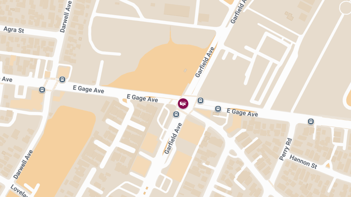 Injuries Reported After Accident at Garfield Ave & Gage Ave