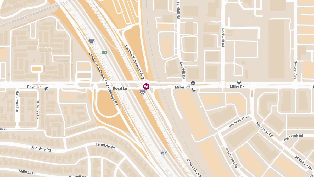 Injuries Reported After Accident at Lbj Fwy W & Miller Rd