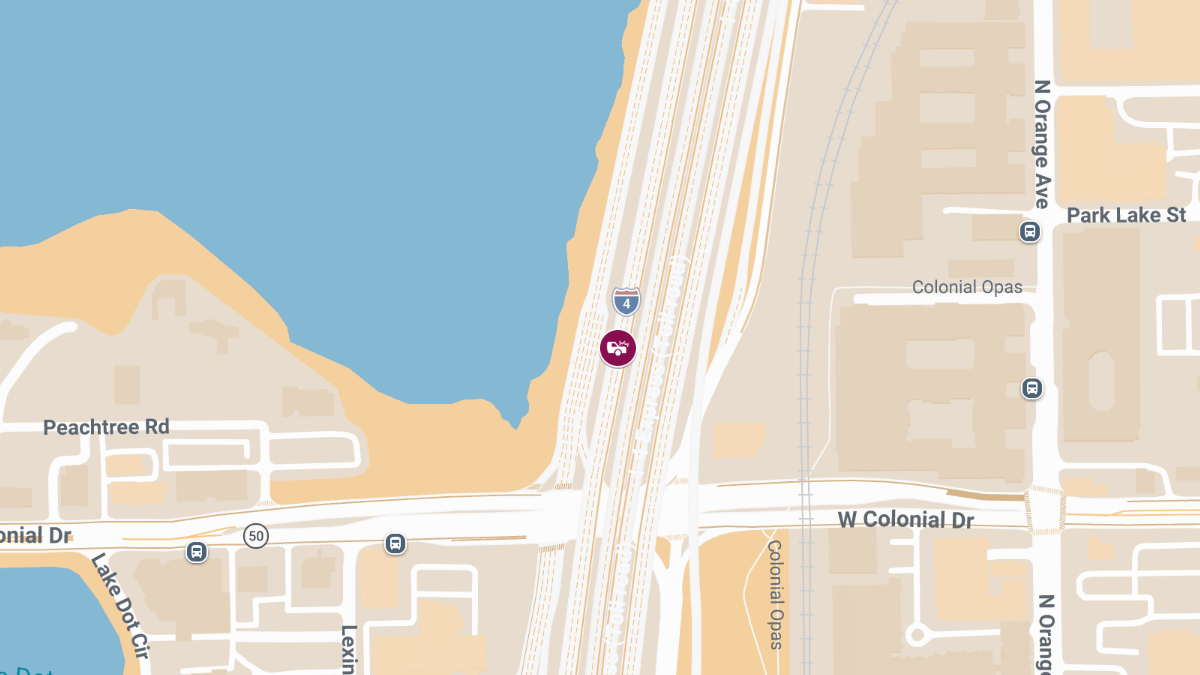 Injuries Reported After Accident on I-4 East Near Colonial Dr