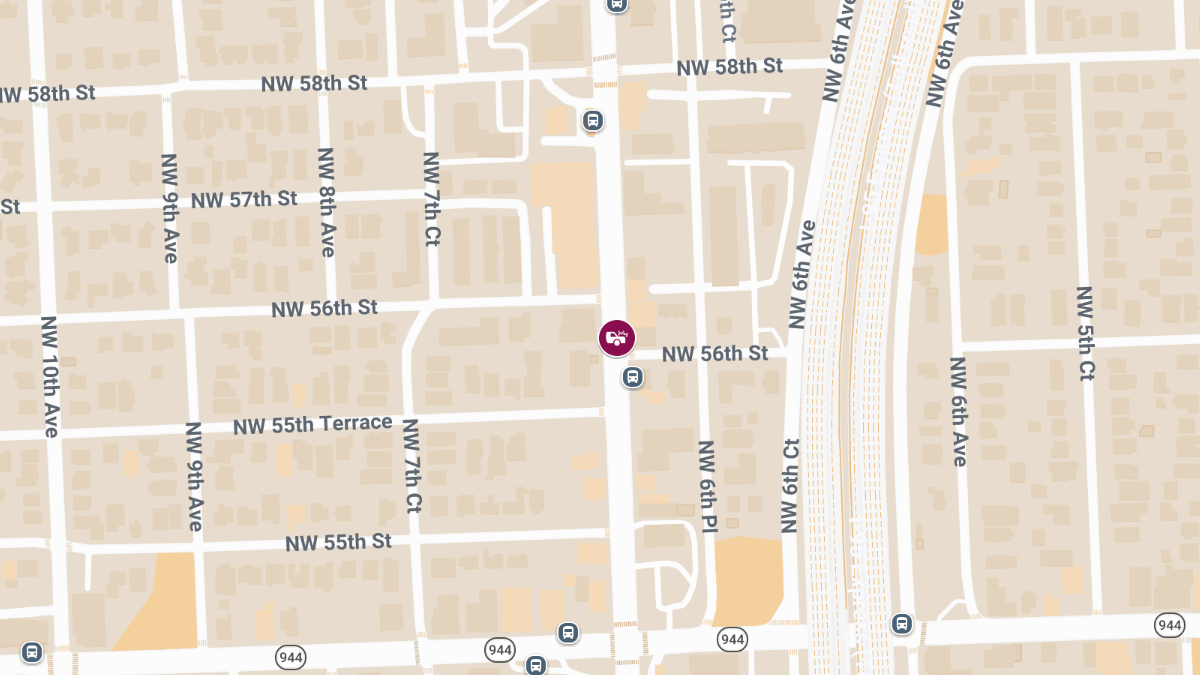 Injuries Reported After Crash at NW 7th Ave & NW 56th St