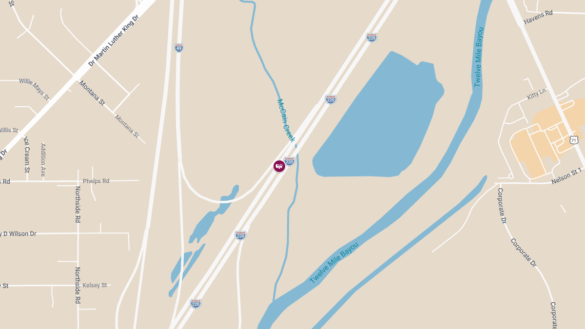 Injuries Reported After Crash on I-220 at I-49