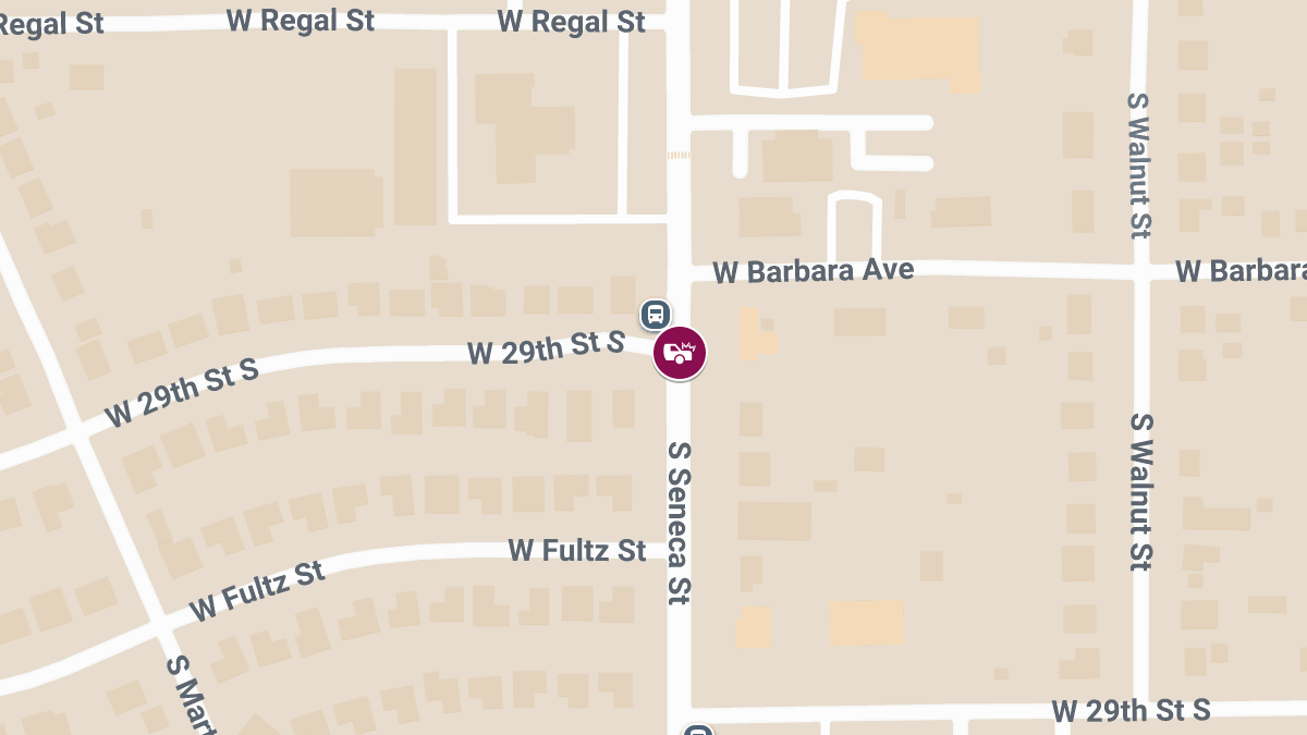 Injuries Reported After Vehicle Accident at W 29th St S & S Seneca St