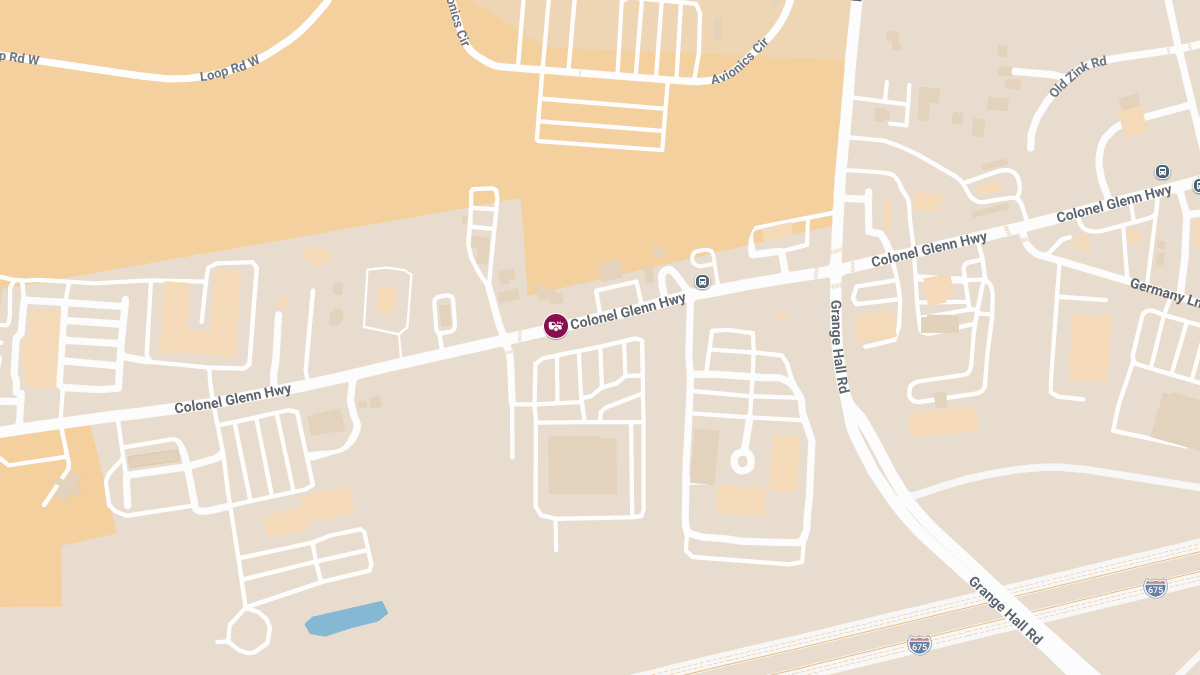 Injuries Reported in Collision Near Colonel Glenn Hwy