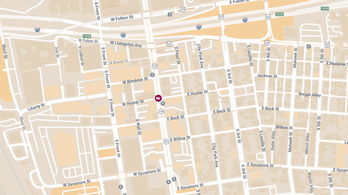 Injuries Reported in Collision at E Hoster St & S High St