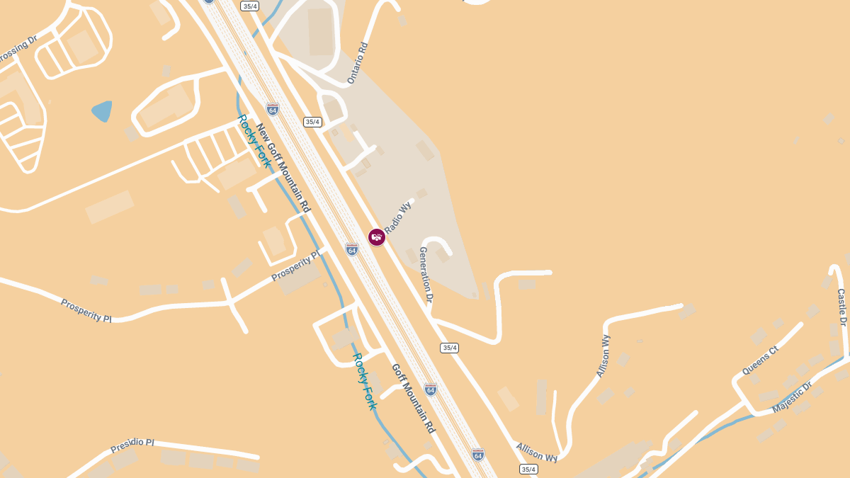 Injuries Reported in Collision at Old Goff Mountain Rd & Radio Way