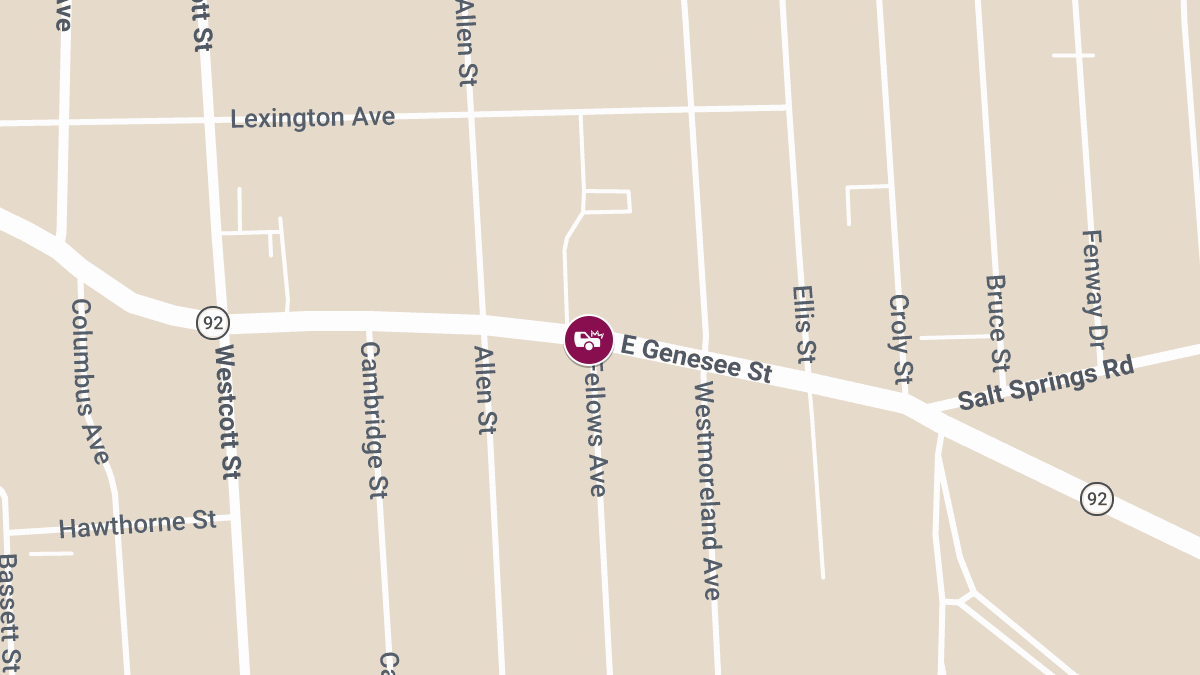 Injuries Reported in Collision on E Genesee St