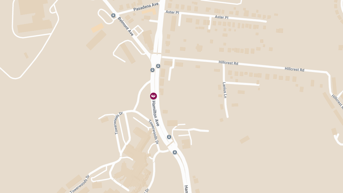 Injuries Reported in Collision on Hamilton Ave